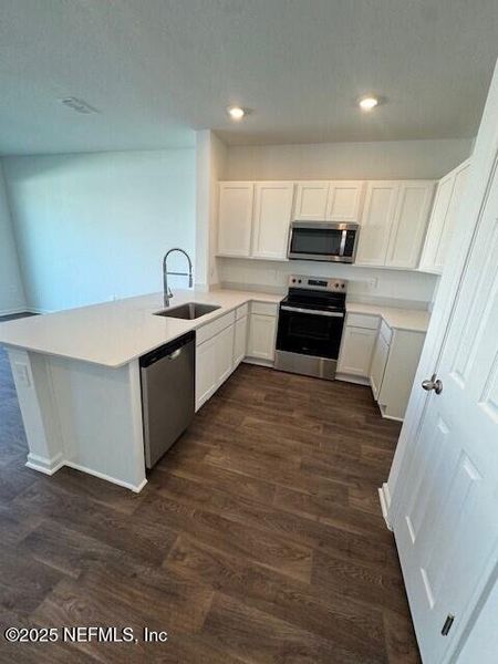 Furnished interior view inside a new home in The Landing, Middleburg (Image 18). Furnished interior view inside a new home in The Landing, Middleburg (Image 18).