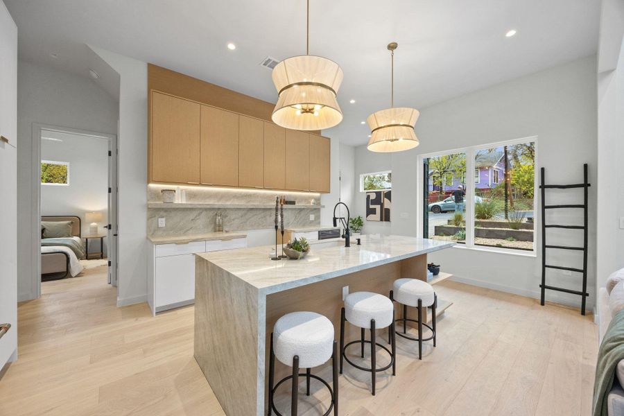 Furnished interior view inside a new home in , Austin (Image 19).