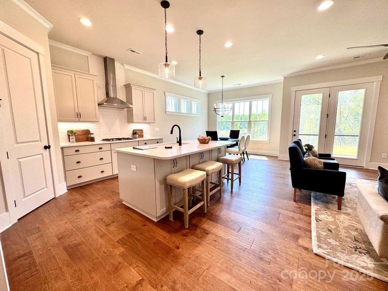 Furnished interior view inside a new home in Cumberland, Concord (Image 5).