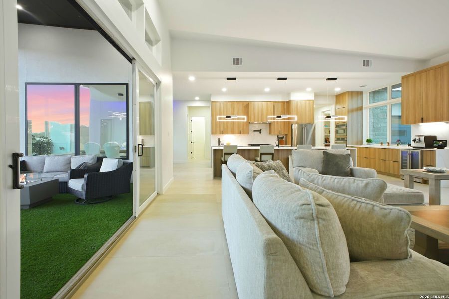 Furnished interior view inside a new home in , San Antonio (Image 43).