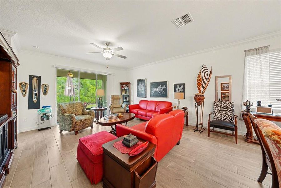 Furnished interior view inside a new home in , Land O' Lakes (Image 8).