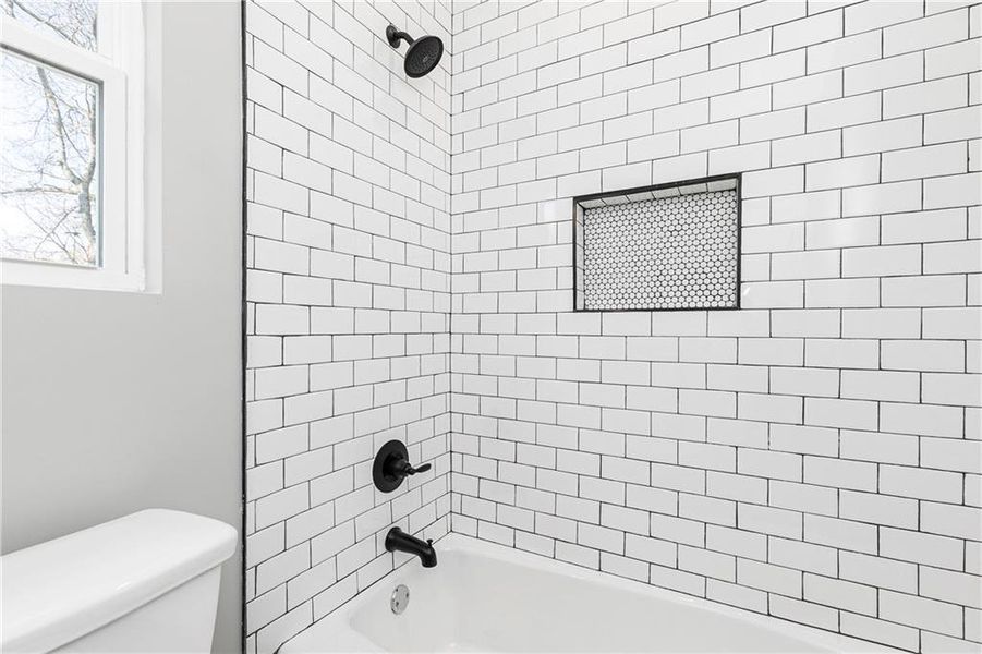 Close-up of interior finishes inside a home in , White (Image 8).