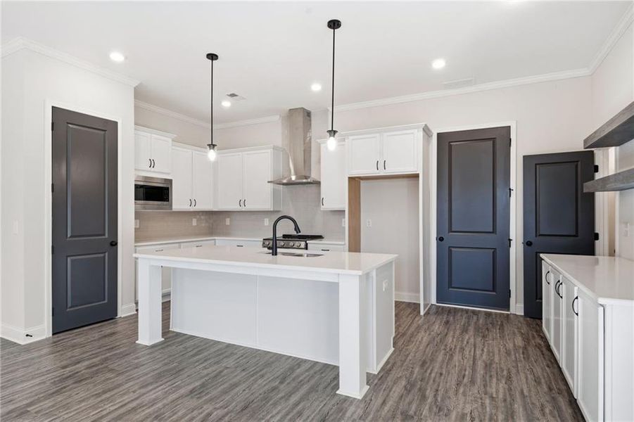 Furnished interior view inside a new home in Serenity, Hapeville (Image 11).