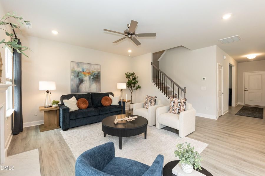 Furnished interior view inside a new home in Southern Estates, Sanford (Image 17).