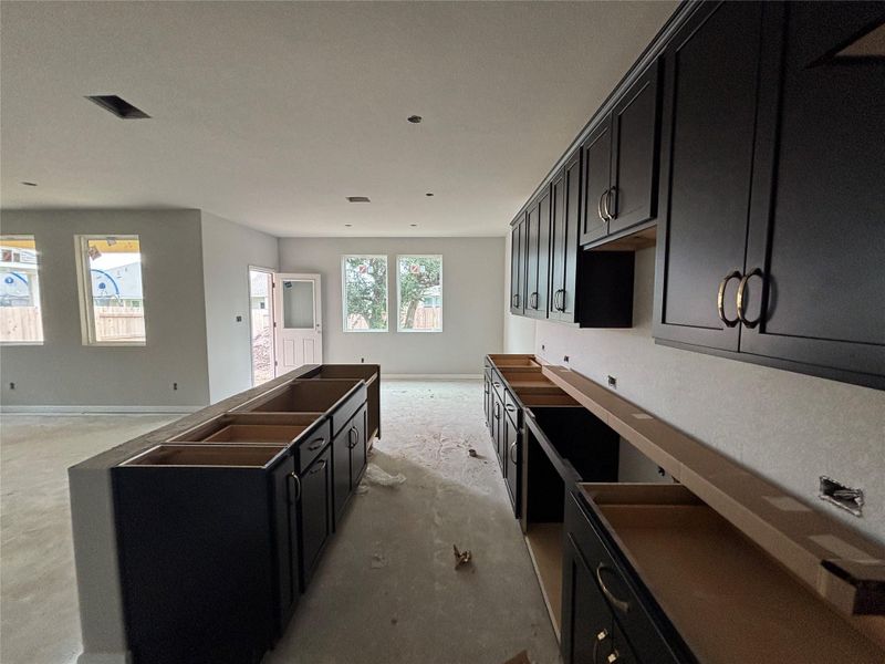 Furnished interior view inside a new home in Berry Creek Highlands, Georgetown (Image 3). Furnished interior view inside a new home in Berry Creek Highlands, Georgetown (Image 3).