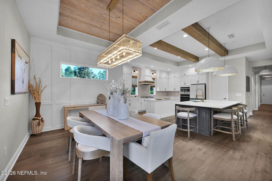 Furnished interior view inside a new home in Palmetto Cove, Ponte Vedra (Image 35).