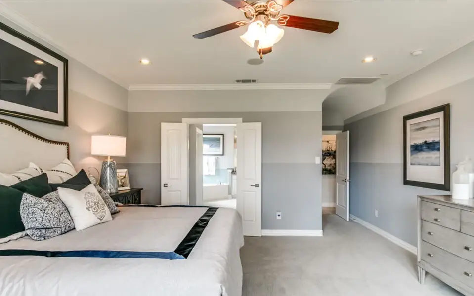 Representative furnished interior of a home built from the Sausalito by CastleRock Communities in Lakesong, Grand Prairie (Image 19). Representative furnished interior of a home built from the Sausalito by CastleRock Communities in Lakesong, Grand Prairie (Image 19).