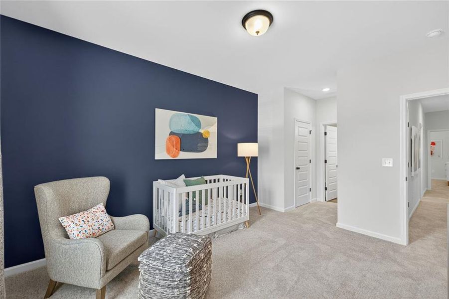 Furnished interior view inside a new home in Allen Manor, Hoschton (Image 39).