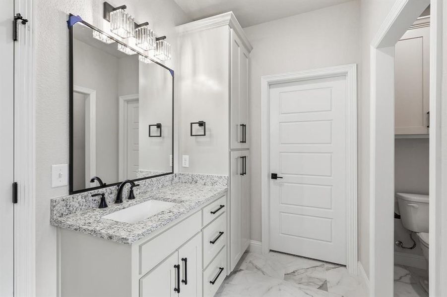 Furnished interior view inside a new home in , Bridgeport (Image 11).