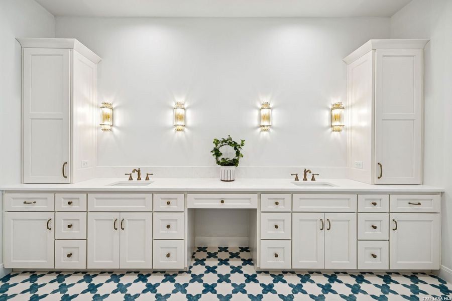 Furnished interior view inside a new home in , San Antonio (Image 58).