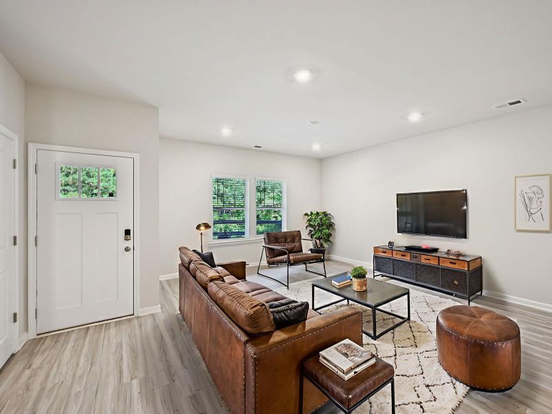 The Lancaster floorplan with the Calm Burlap interior package. The Lancaster floorplan with the Calm Burlap interior package.