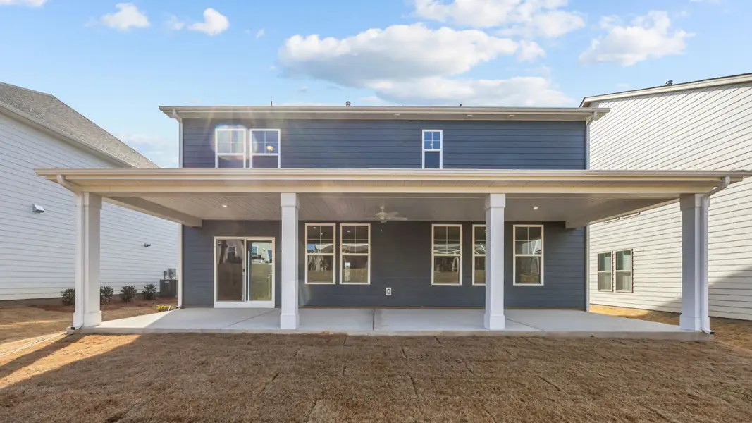 The Burton Plan in Lakeside Glen by DBR Homes in York, SC