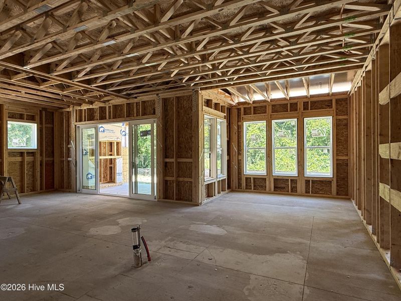 In-progress construction of a new home in East & Mason, Wilmington, NC (Image 15). In-progress construction of a new home in East & Mason, Wilmington, NC (Image 15).