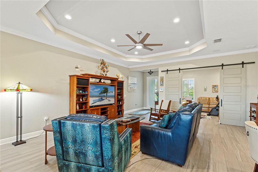 Furnished interior view inside a new home in , Venice (Image 4). Furnished interior view inside a new home in , Venice (Image 4).