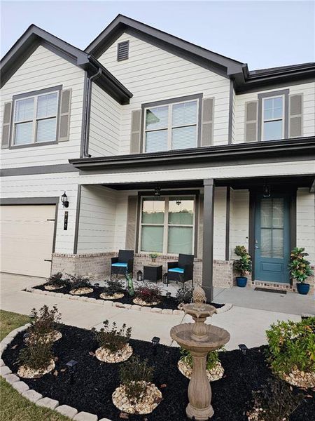 Front exterior of a new home in , Homer, GA, highlighting curb appeal (Image 2). Front exterior of a new home in , Homer, GA, highlighting curb appeal (Image 2).