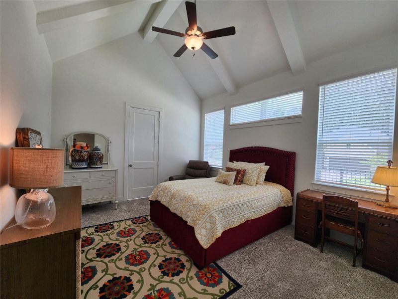 Furnished interior view inside a new home in The Woodlands Hills, Willis (Image 15).