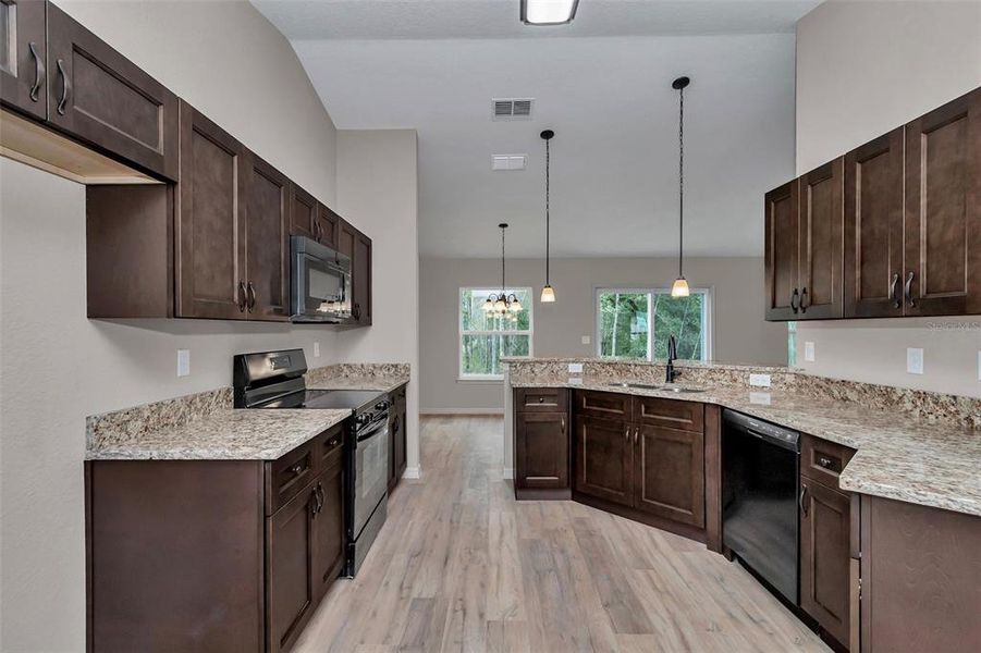 Furnished interior view inside a new home in , Ocala (Image 6).