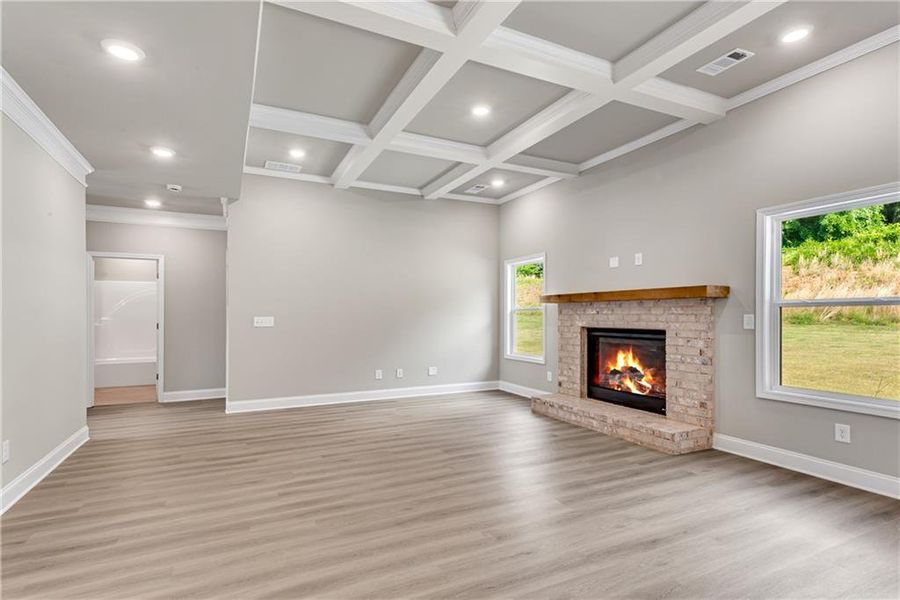 Spacious, unfurnished interior of a new home in Hidden Fields, Hoschton (Image 40).