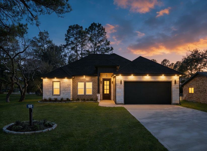 Soffit lighting included! Soffit lighting included!