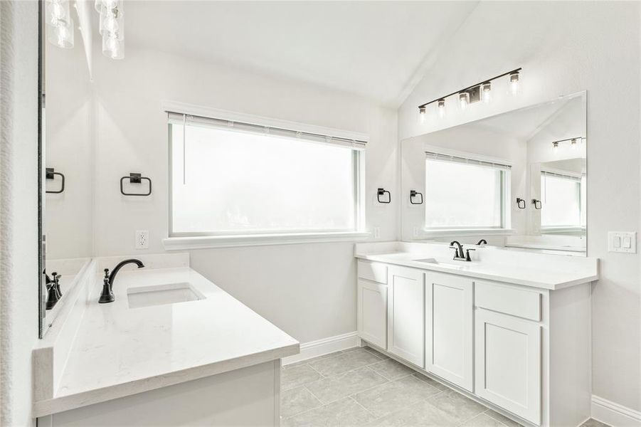 Furnished interior view inside a new home in Sutton Fields, Celina (Image 29).