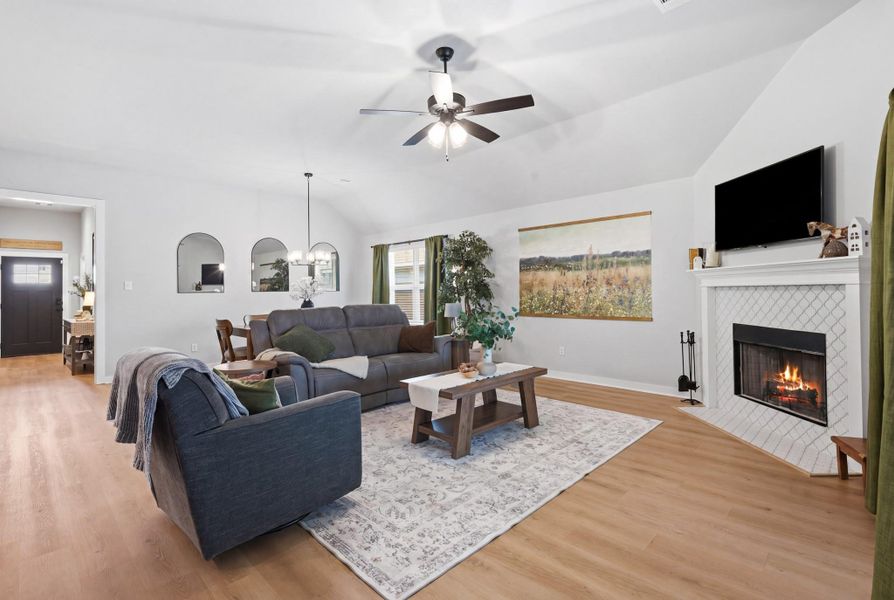 Furnished interior view inside a new home in , Bryan (Image 22). Furnished interior view inside a new home in , Bryan (Image 22).
