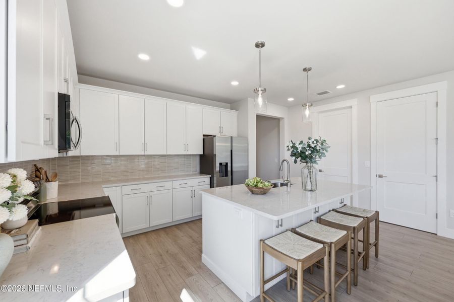 Furnished interior view inside a new home in Palm Coast Homes, Palm Coast (Image 13).