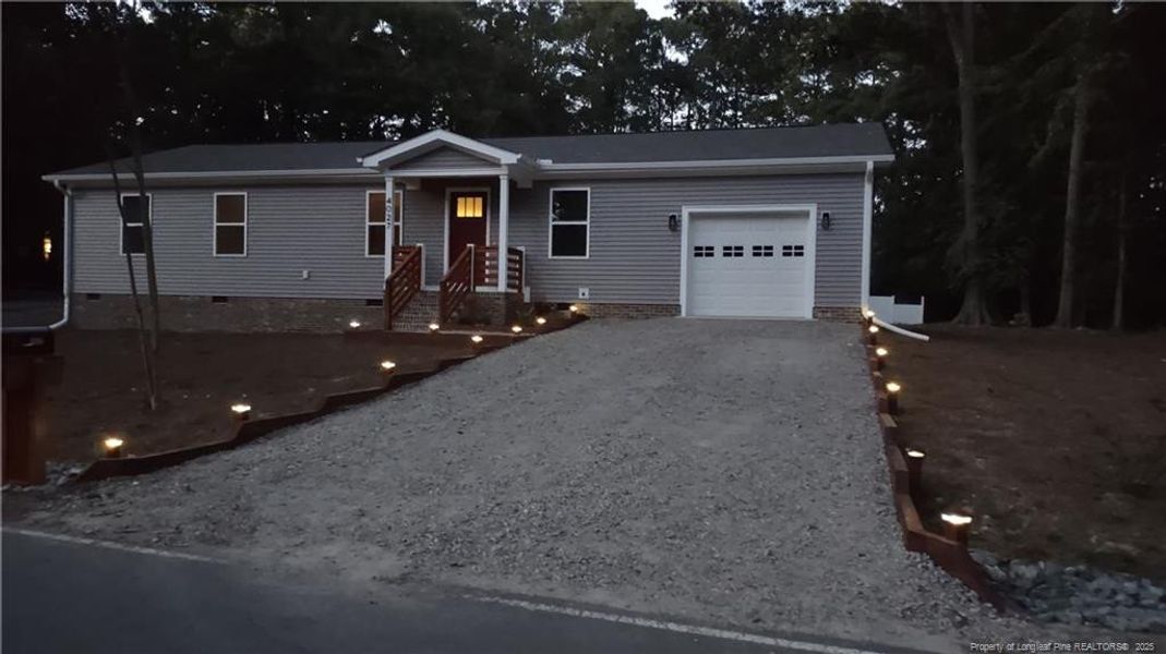 lighted drive lighted drive