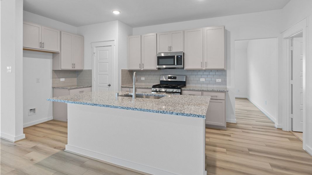 Furnished interior view inside a new home in Mostyn Springs, Magnolia (Image 13).