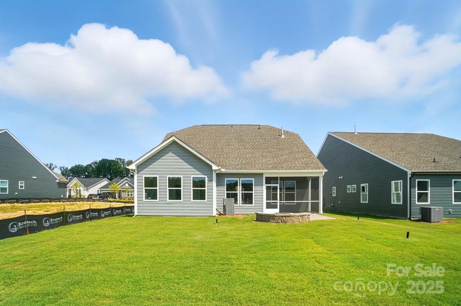 Front exterior of a new home in Heritage - 55+ Community, Indian Trail, NC, highlighting curb appeal (Image 24).