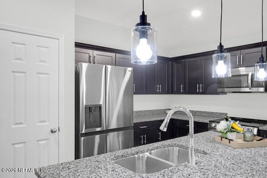 Furnished interior view inside a new home in , Satsuma (Image 6).