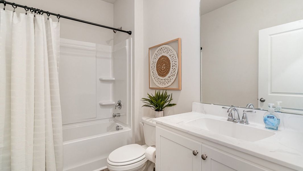 Furnished interior view inside a new home in Preserve at Cypress Commons, Conway (Image 16).