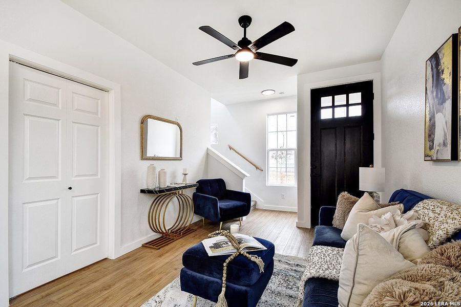 Furnished interior view inside a new home in , San Antonio (Image 12).