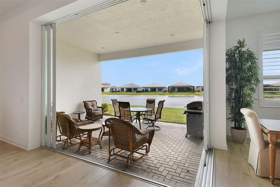 Exterior details and patio area of a home in , Port St. Lucie (Image 4). Exterior details and patio area of a home in , Port St. Lucie (Image 4).