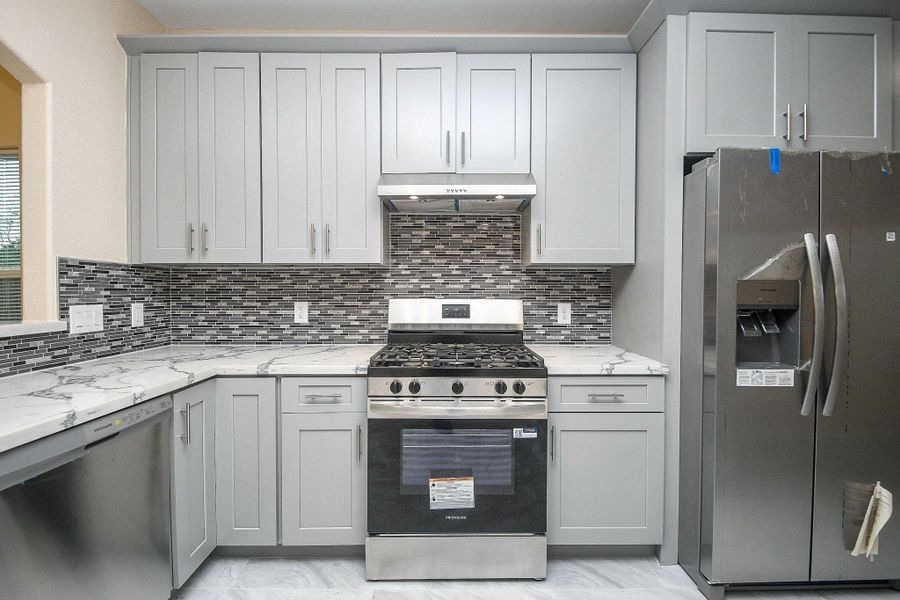 Furnished interior view inside a new home in , Houston (Image 8).