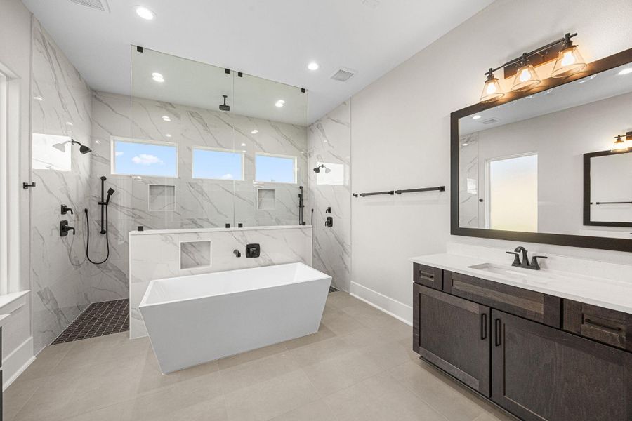 Furnished interior view inside a new home in , Bellville (Image 33).
