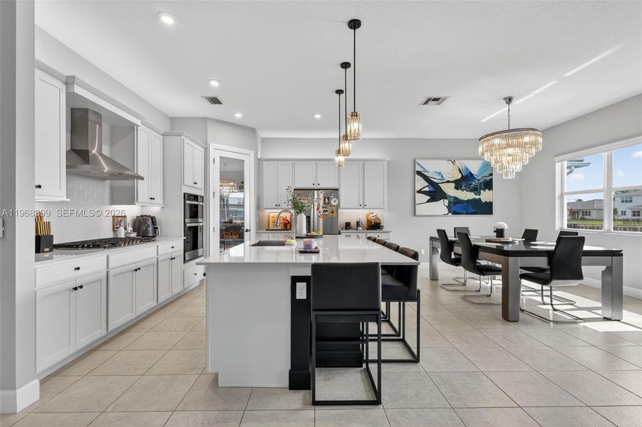Furnished interior view inside a new home in , Port St. Lucie (Image 48).