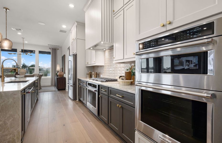 Representative furnished interior of a home built from the Renown by Del Webb in Del Webb Austin at Lost Pines, Bastrop (Image 6). Representative furnished interior of a home built from the Renown by Del Webb in Del Webb Austin at Lost Pines, Bastrop (Image 6).
