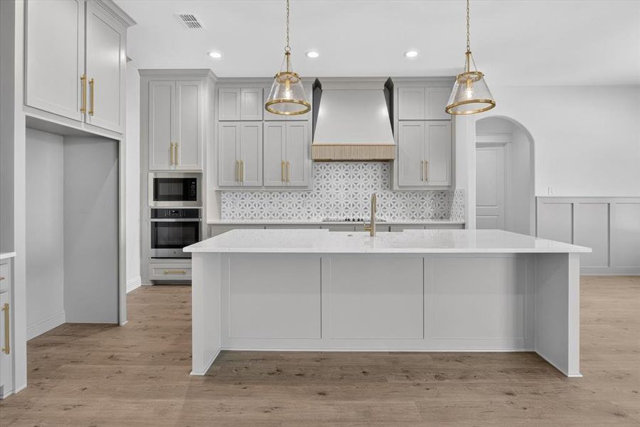 Furnished interior view inside a new home in , Godley (Image 6).