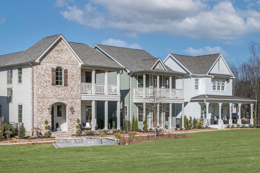 Representative exterior photo of a completed home built from the The Adele by Greentech Homes LLC in The Farmstead, Hixson, TN (Image 23). Representative exterior photo of a completed home built from the The Adele by Greentech Homes LLC in The Farmstead, Hixson, TN (Image 23).