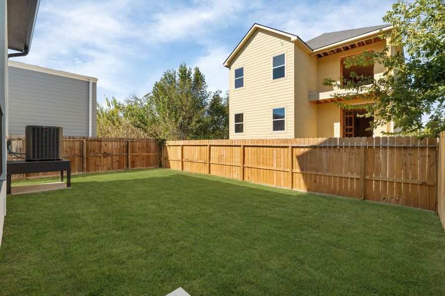 Exterior details and patio area of a home in , Houston (Image 26). Exterior details and patio area of a home in , Houston (Image 26).