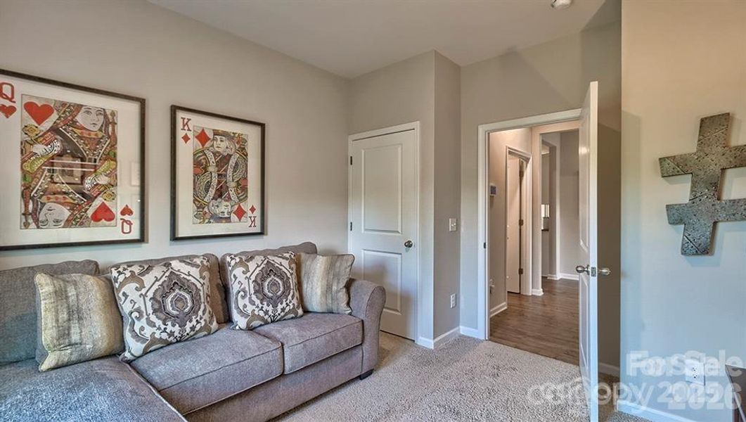 Furnished interior view inside a new home in Clark Creek Landing, Lincolnton (Image 22).