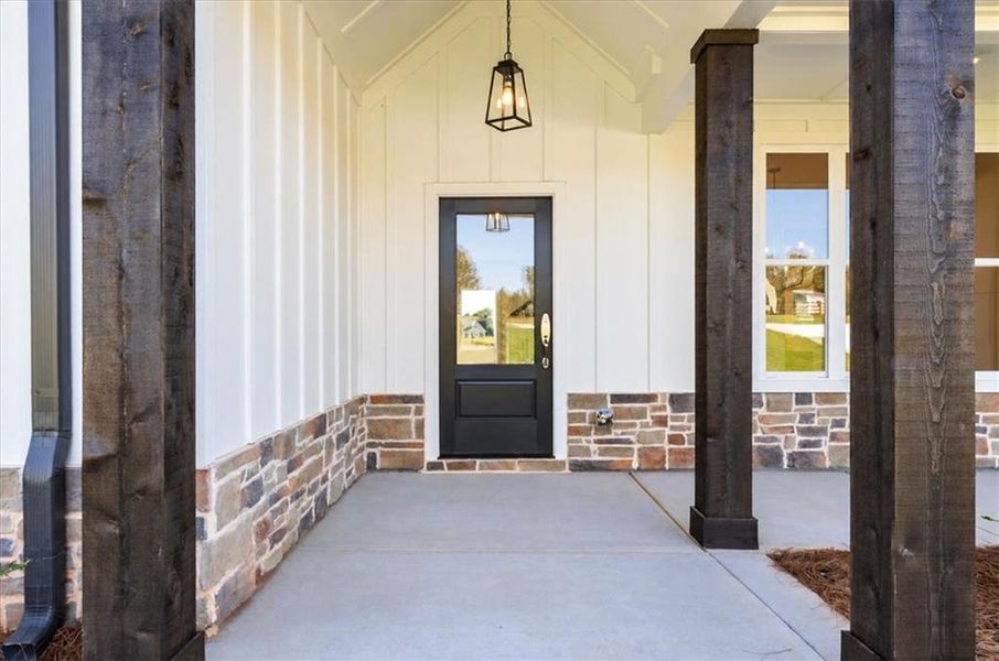 Exterior details and patio area of a home in , Cumming (Image 36).