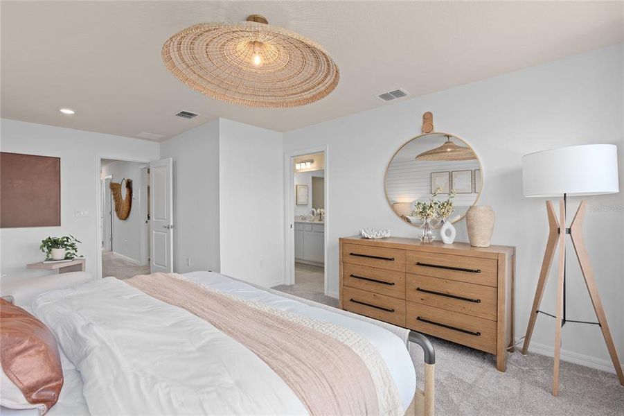 Furnished interior view inside a new home in EverBe, Orlando (Image 17). Furnished interior view inside a new home in EverBe, Orlando (Image 17).