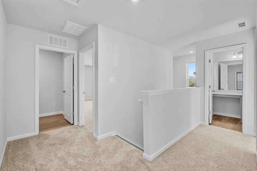 Spacious, unfurnished interior of a new home in Bell West, Kernersville (Image 22). Spacious, unfurnished interior of a new home in Bell West, Kernersville (Image 22).