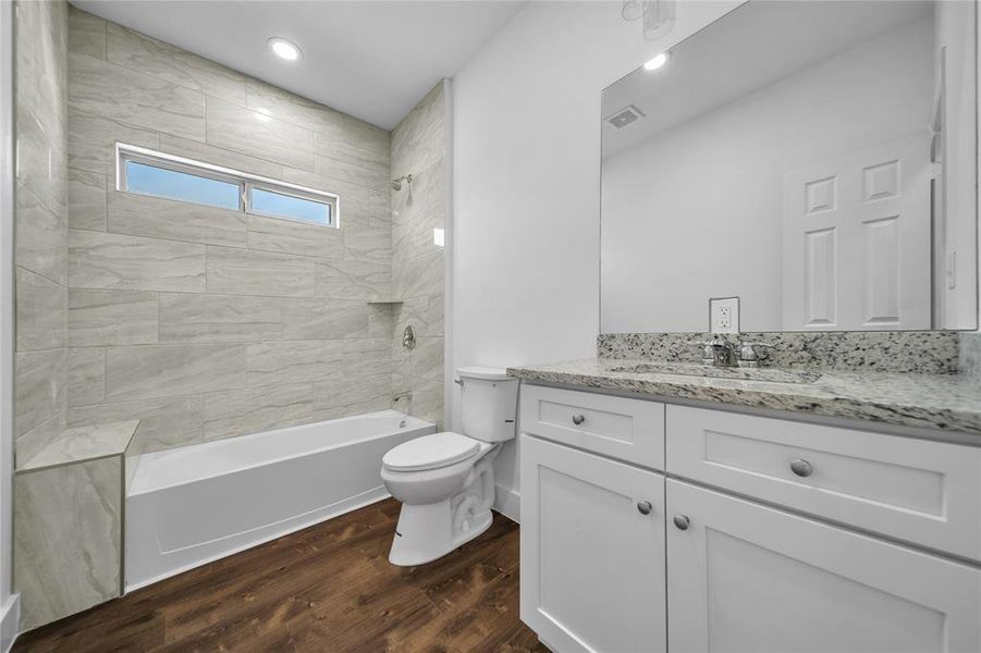 Furnished interior view inside a new home in , Ferris (Image 9).