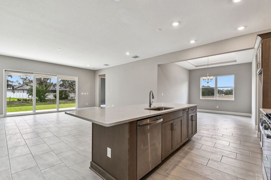 Furnished interior view inside a new home in River Preserve Estates, Parrish (Image 42).