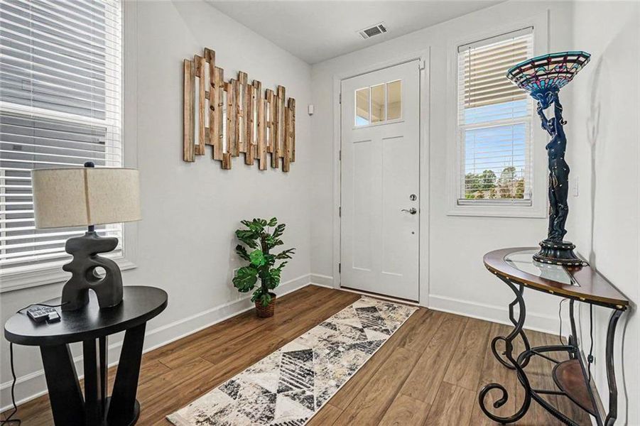 Furnished interior view inside a new home in , Hoschton (Image 14).