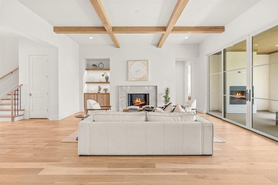 Furnished interior view inside a new home in , Fort Worth (Image 12).