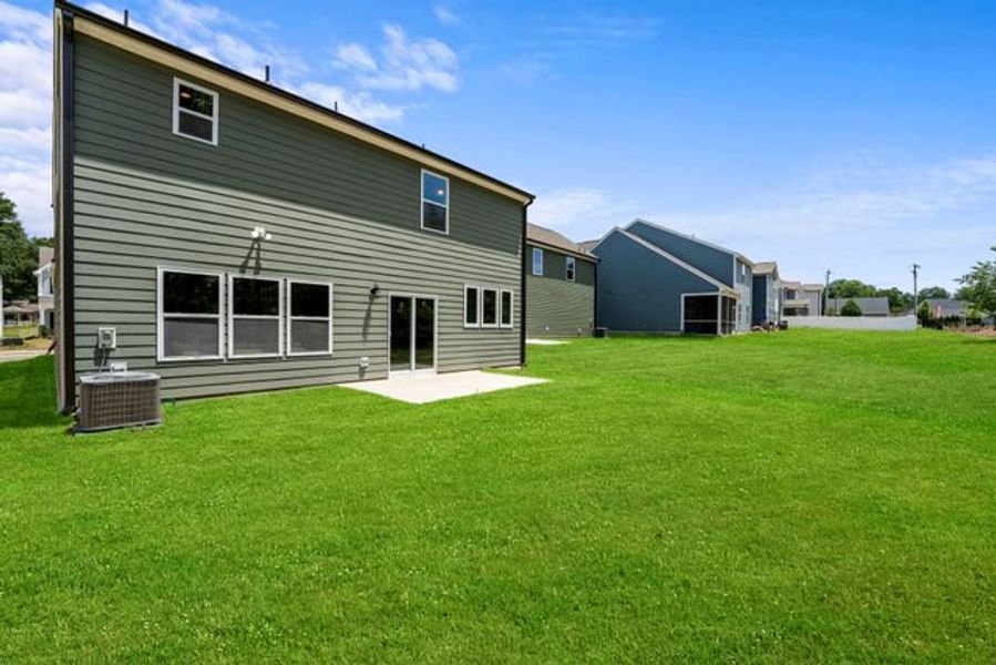 Representative exterior details of a home built from the Hope by True Homes in Westbrook Falls, Colfax (Image 3).