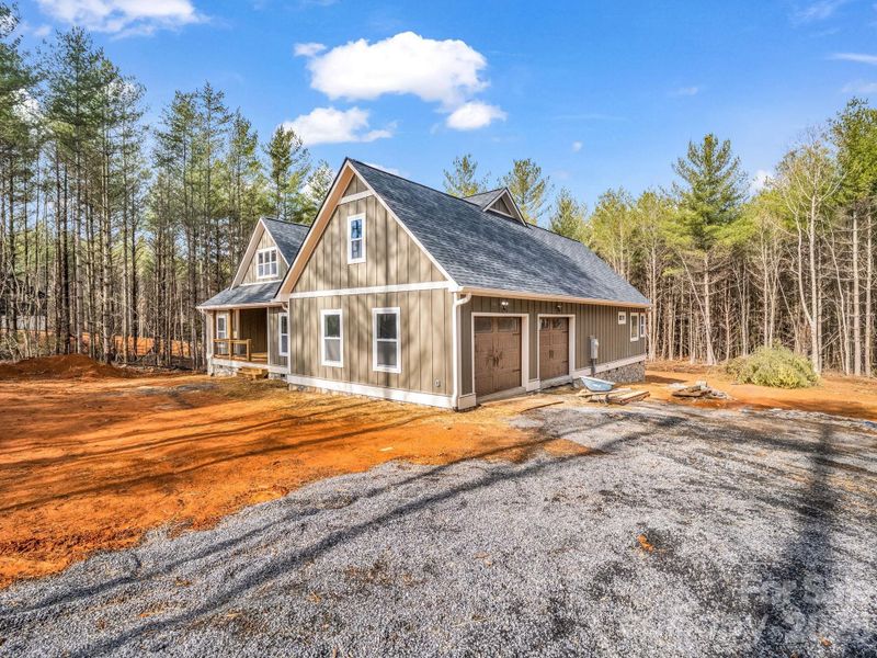 In-progress construction of a new home in , Morganton, NC (Image 37).